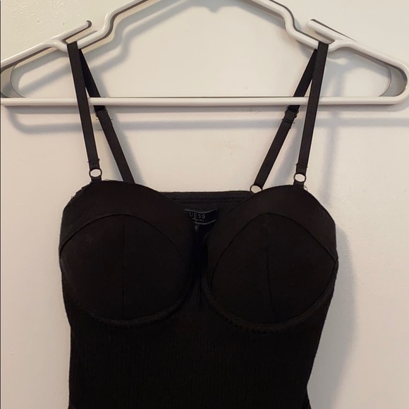 Guess Mini bustier black dress - Picture 2 of 6